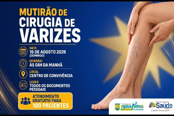 MUTIRÃO DE CIRURGIA E VARIZES
