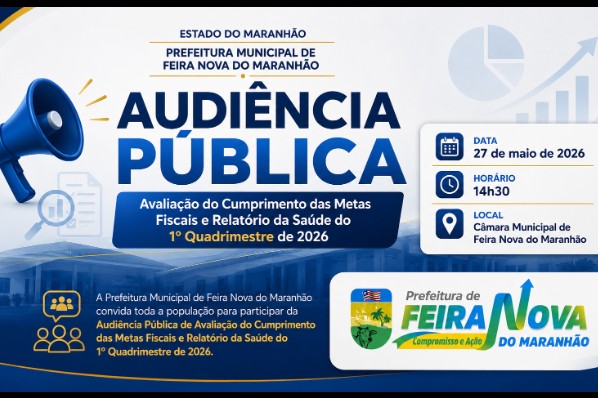 📢 Participe da Audiência Pública